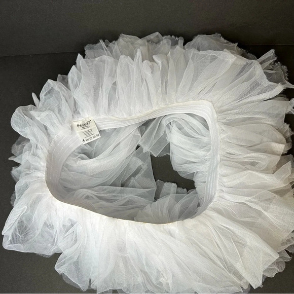 Spirit Halloween White Tutu Organza One Size Fits Most Costume Angel, etc. - Picture 6 of 7